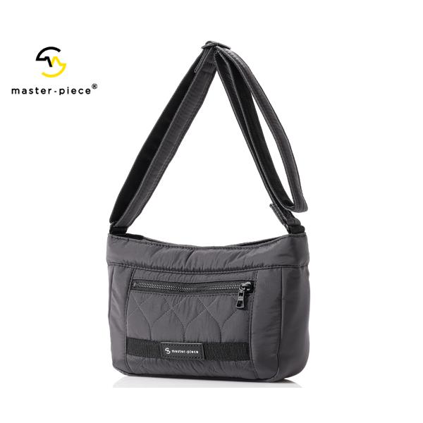 マスターピース ショルダーバッグ/S/グレー メンズ ソフト 02433 master-piece【...