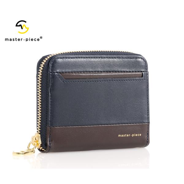 マスターピース コイン＆カードケース/ネイビー メンズ グロス 02843 master-piece...