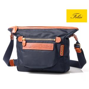フェリージ Felisi P4/6 2WAY ボストンバッグ レザー ナイロン