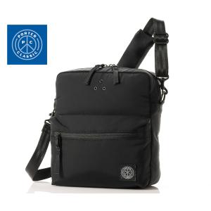 ポータークラシック シーンナイロン ミニショルダーバッグ/ブラック メンズ ニュートン 050-2802 PORTER CLASSIC【選べるノベルティ付】