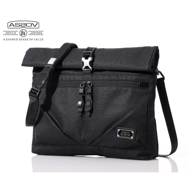 アッソブ ミニショルダー/ブラック メンズ コーデュラドビー305D 061414 AS2OV【選べ...