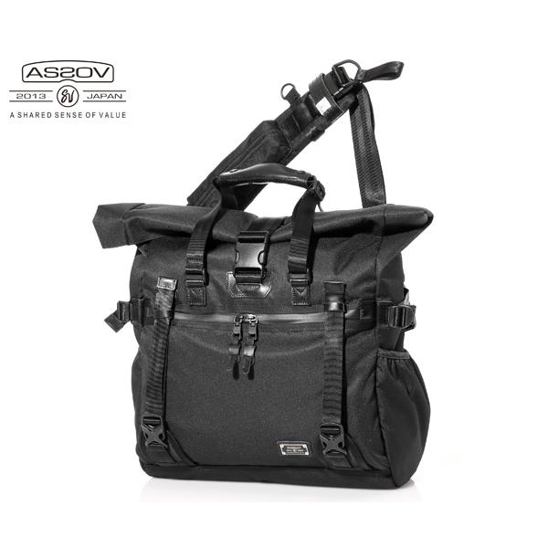アッソブ 2WAYバッグ/S/ブラック メンズ コーデュラドビー305D 061415 AS2OV【...