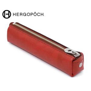 エルゴポック ペンケース/レッド メンズ ワキシドレザー 06w-pen HERGOPOCH｜coolcat-y