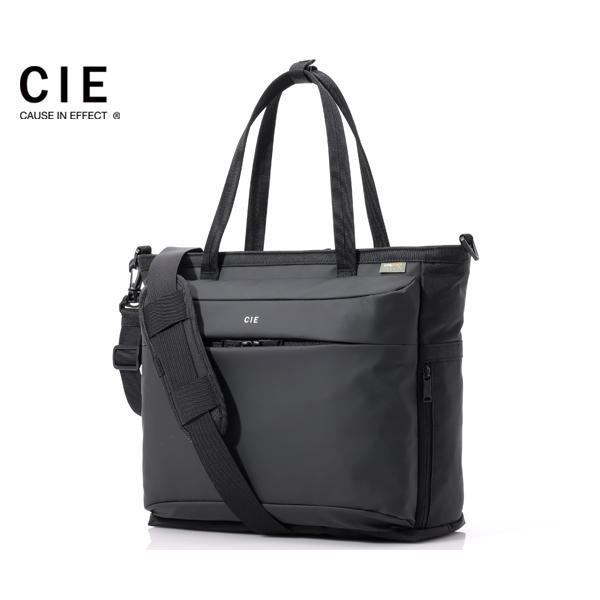シー トートバッグ/ブラック メンズ リープ 072304 CIE【選べるノベルティ付】