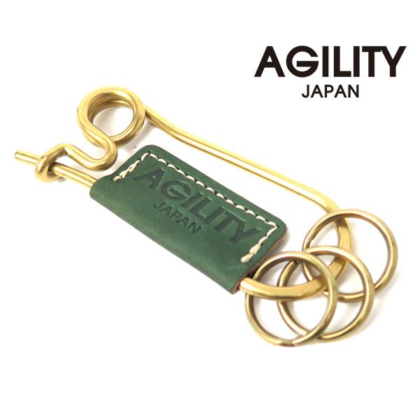 アジリティ エパングルキーホルダー/グリーン メンズ 1214 AGILITY
