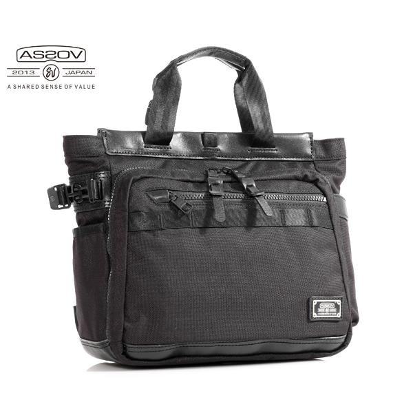 アッソブ マグネットトート/ブラック メンズ エクスクルーシブバリスティックナイロン 152207 ...