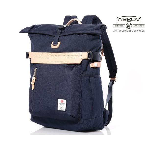 アッソブ ロールバックパック/ネイビー メンズ ハイデンシティ 152311 AS2OV【選べるノベ...