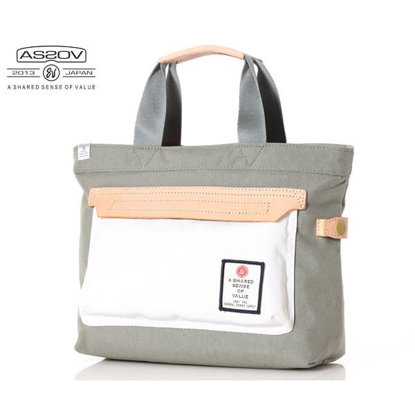 アッソブ トートバッグ/グレー メンズ ハイデンシティ 152316 AS2OV【選べるノベルティ付...