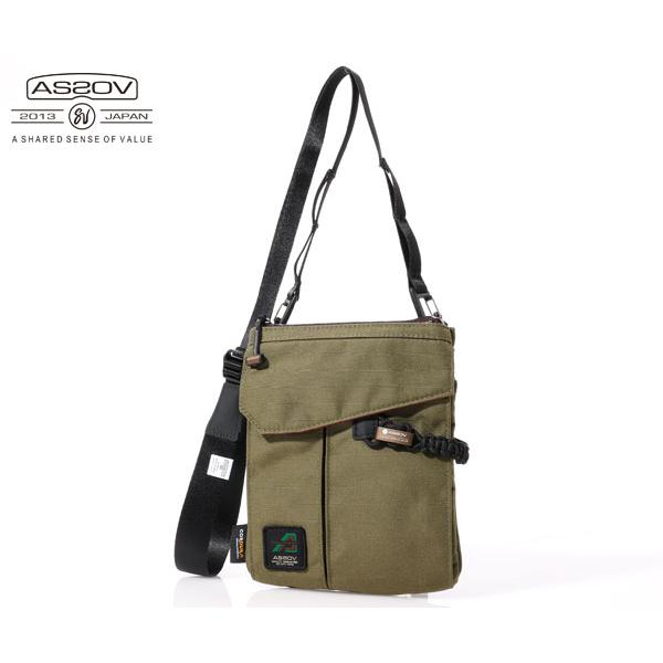 アッソブ サコッシュ/カーキ メンズ 330×1000D CORDURA STANDARD SERI...
