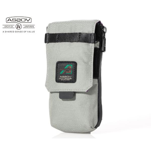 アッソブ モバイルポーチ/グレー メンズ 330×1000D CORDURA STANDARD SE...