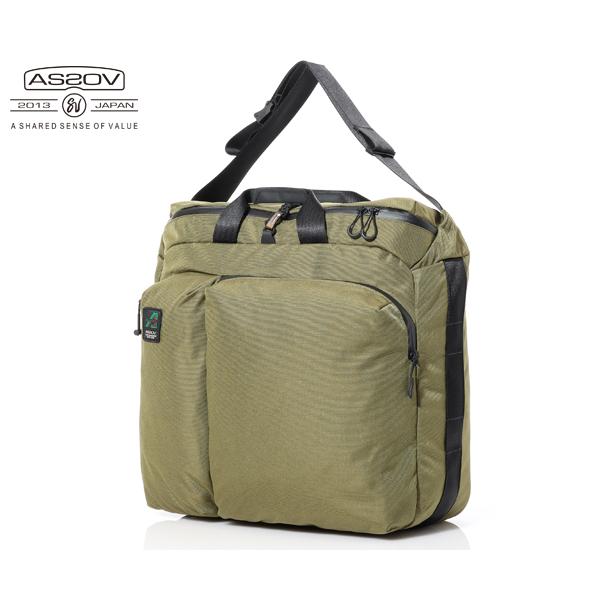 アッソブ トートショルダー/L/カーキ メンズ 330×1000D CORDURA STANDARD...