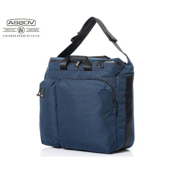 アッソブ トートショルダー/L/ネイビー メンズ 330×1000D CORDURA STANDAR...