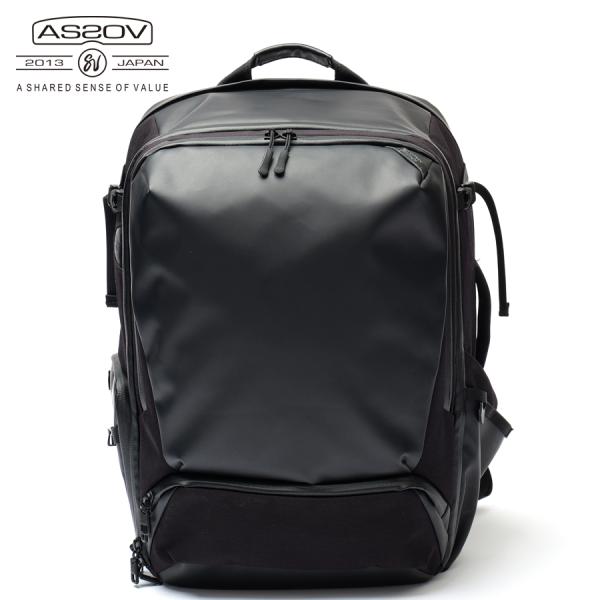 【アッソブ圧縮袋プレゼント！】アッソブ バックパック/M/ブラック メンズ ブレジャー 152551...