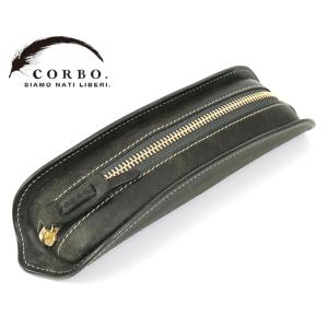 SLATE ペンケース おしゃれ コルボ レザーCORBO プレゼント 男性 誕生