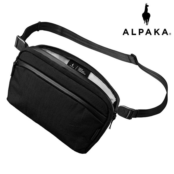 アルパカ FLIGHT SLING 2L AXOFLUX スリングバッグ/ブラックN メンズ 412...