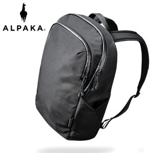アルパカ BRAVO BACKPACK バックパック 23L/ブラック メンズ 4183 ALPAKA【選べるノベルティ付】