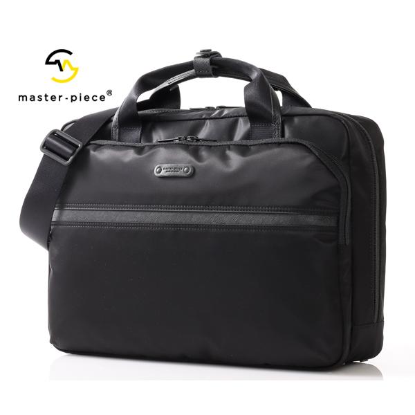 マスターピース 2WAYビジネスバッグ/ブラック メンズ リザルト 43314 master-pie...