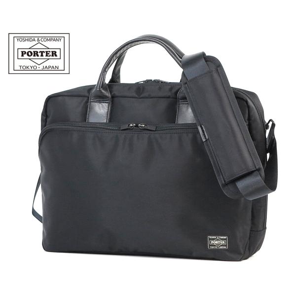 ポーター タイム 2WAYブリーフケース(S) 655-06168 （カラー：ブラック）