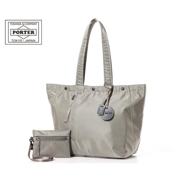 ポーター シェル トートバッグ(L) 679-36800 （カラー：カーキグレー） | 吉田カバン ...