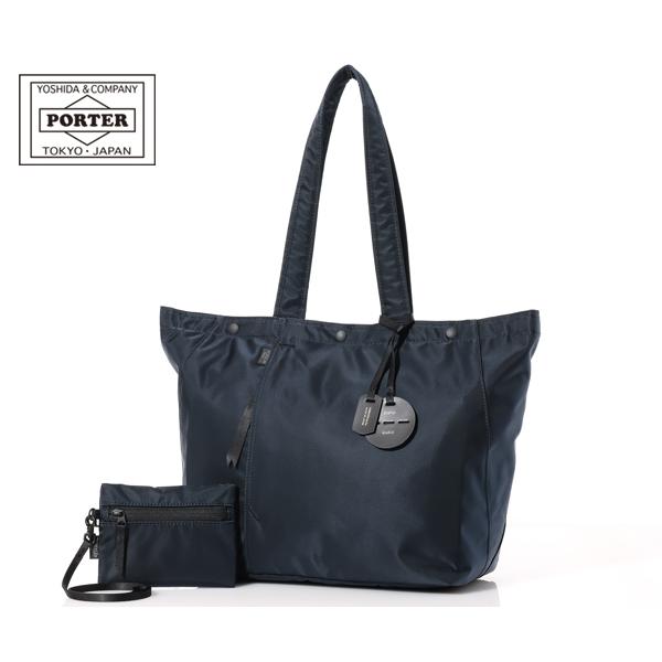 ポーター シェル トートバッグ(L) 679-36800 （カラー：ダークネイビー） | 吉田カバン...