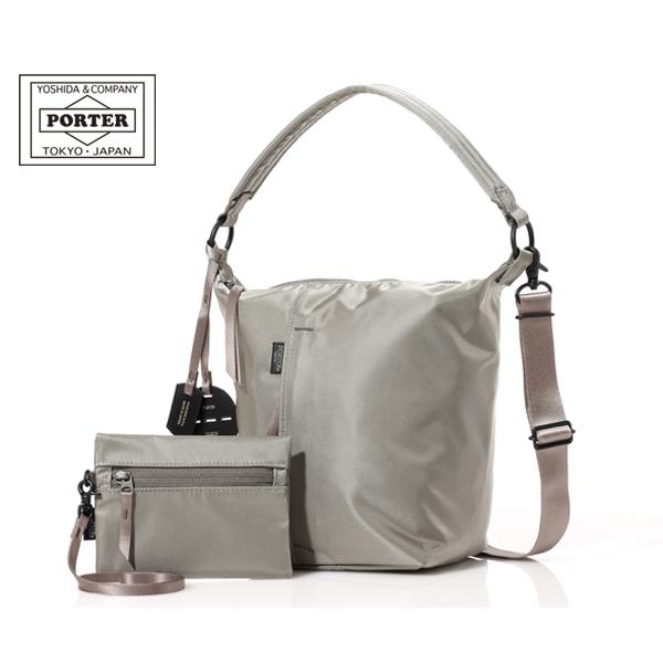 ポーター シェル 2WAYショルダーバッグ(L) 679-36802 （カラー：カーキグレー） | ...