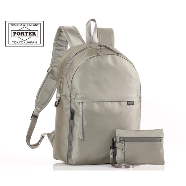 ポーター シェル デイパック 679-36807 （カラー：カーキグレー） | 吉田カバン PORT...