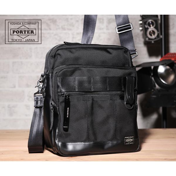 ポーター ヒート ショルダーバッグ 703-06976 （カラー：ブラック）