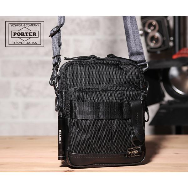 ポーター ヒート ショルダーバッグ 703-06977 （カラー：ブラック）