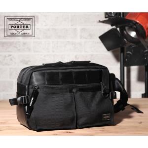 PORTER ポーター TANKER WAIST BAG タンカー ウエストバッグ ブラック