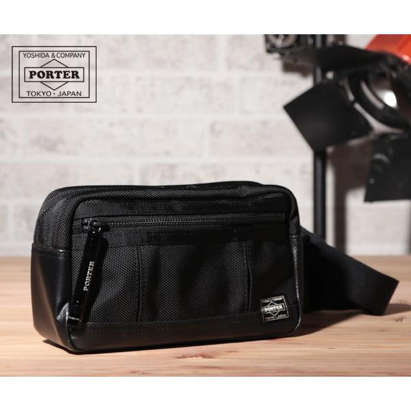 ポーター ヒート ウエストバッグ 703-07972 （カラー：ブラック）