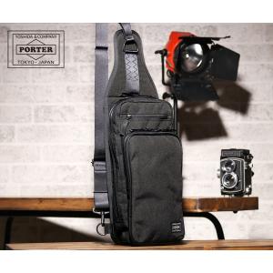 PORTER ハイブリッド　ボディバッグ ブラック ポーター(PORTER) ハイブリッド(HYBRID) ボディバッグ・ウエストポーチ