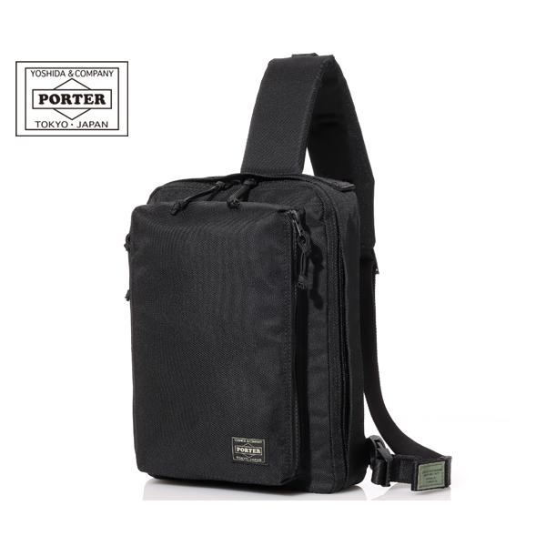 ポーター ユニット スリングショルダーバッグ(S) 784-05468 （カラー：ブラック）