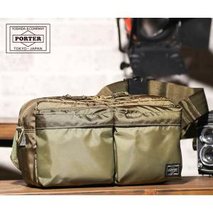 PORTER⭐️ポーター⭐️吉田カバン⭐️タンカー ⭐️ショルダーバッグ⭐️ウエストポーチ PORTER ポーター フォース 2WAYウエストバッグ 855-07418 吉田