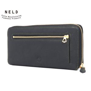 NELD ネルド ラウンド長財布/キャメル メンズ ラクダレザー an280 NELD