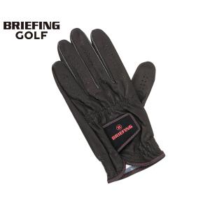 ブリーフィング レザーグローヴ/L/22/ブラック メンズ GOLF brg201a16 BRIEFING