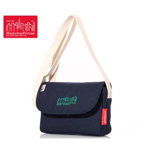 マンハッタンポーテージ ショルダーバッグ/ダークネイビー×グリーン メンズ mp1410cvl25 Manhattan Portage【選べるノベルティ付】