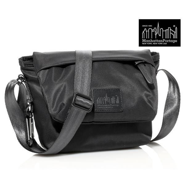 マンハッタンポーテージ ブラックレーベル メッセンジャーバッグ/ブラック メンズ mp2600twl...