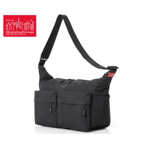 マンハッタンポーテージ ショルダーバッグ/ブラック メンズ MP6042LTSP Manhattan Portage【選べるノベルティ付】