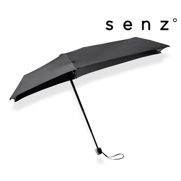 センズ micro 折り畳み傘/ブラック メンズ sz-1010 senz°【選べるノベルティ付】
