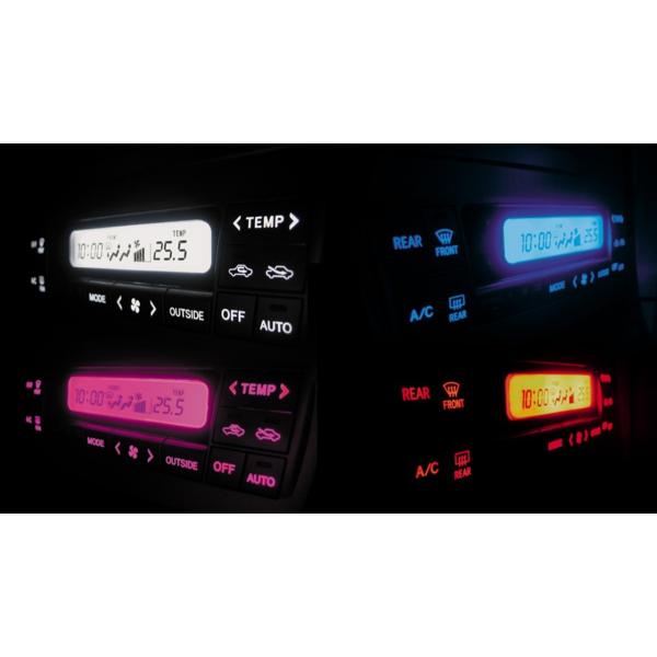 アルファード ANH10W/ANH15W/MNH10W/MNH15W 後期 LEDエアコン照明セット...