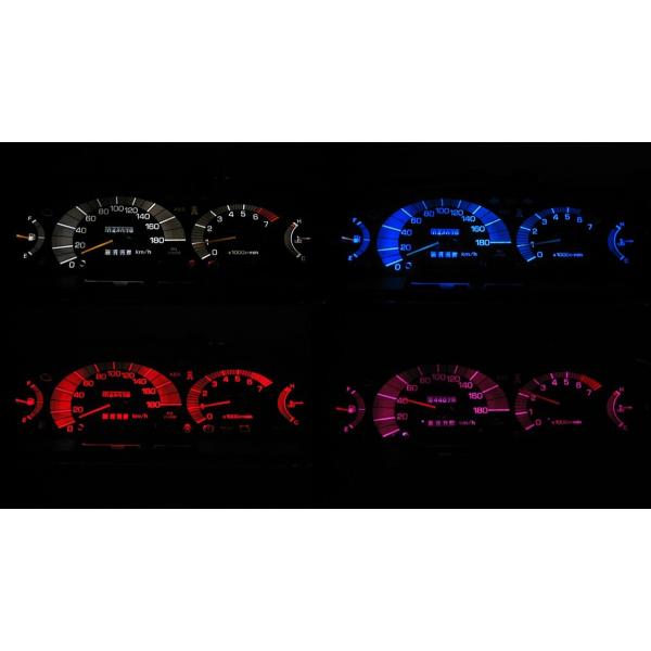 エスティマ TCR10W/TCR11W/TCR20W/TCR21W LEDメーター照明フルセット！