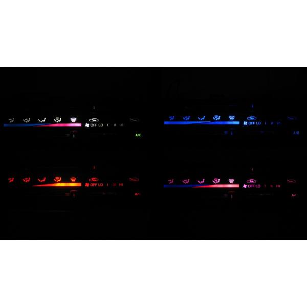 ハイエース 100系 LEDエアコン照明セット！ マニュアルエアコン用