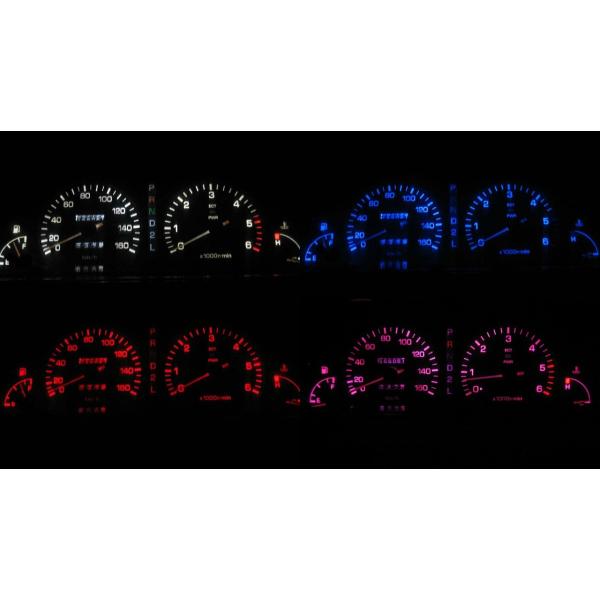 ハイエース 100系 LEDメーター照明フルセット！ タコ有り用