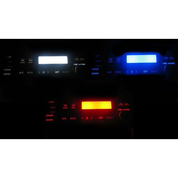 ハイエースレジアス LEDエアコン照明セット！ オートエアコン用