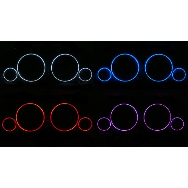 レガシィ BE5/BH5 LEDメーターリング照明セット！ ブラックフェイスメーター用