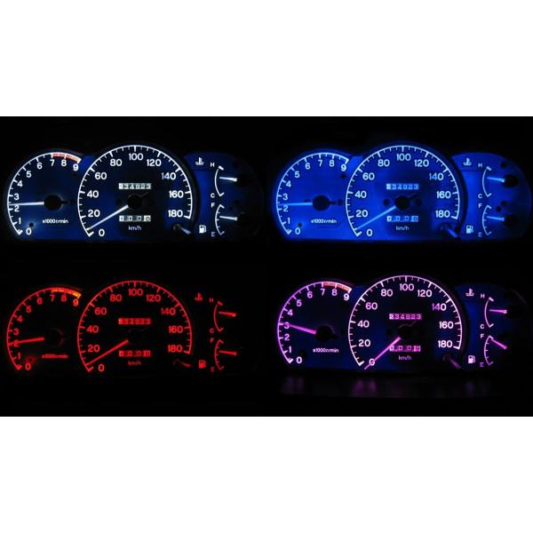 ランサーエボリューション CE9A LEDメーター照明フルセット！