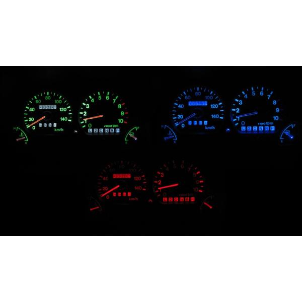 アルトワークス HA11/HA21/HB11/HB21S 前期中期 LEDメーター照明フルセット！