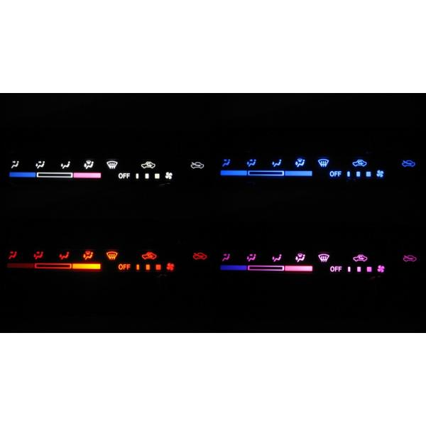 アルトワークス HA12/HA22 LEDエアコン照明！ 4レバー式エアコン用