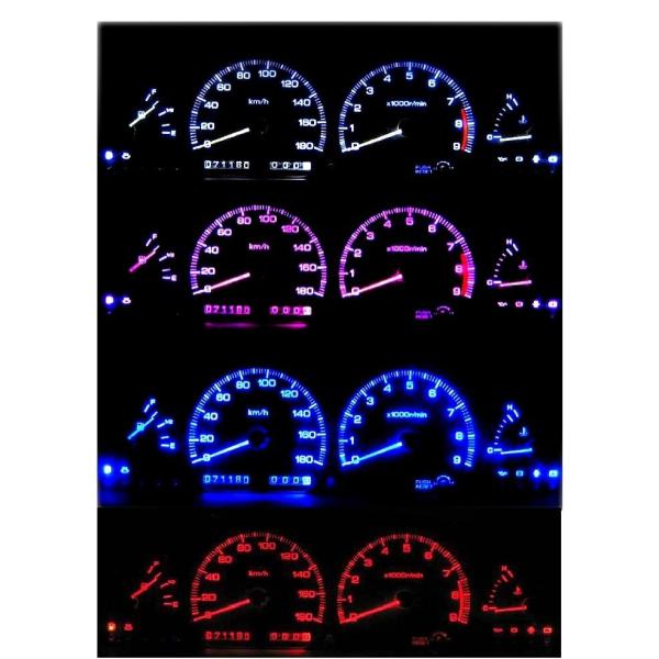 S13 シルビア/180sx 前期 中期 LEDメーター照明 セット！
