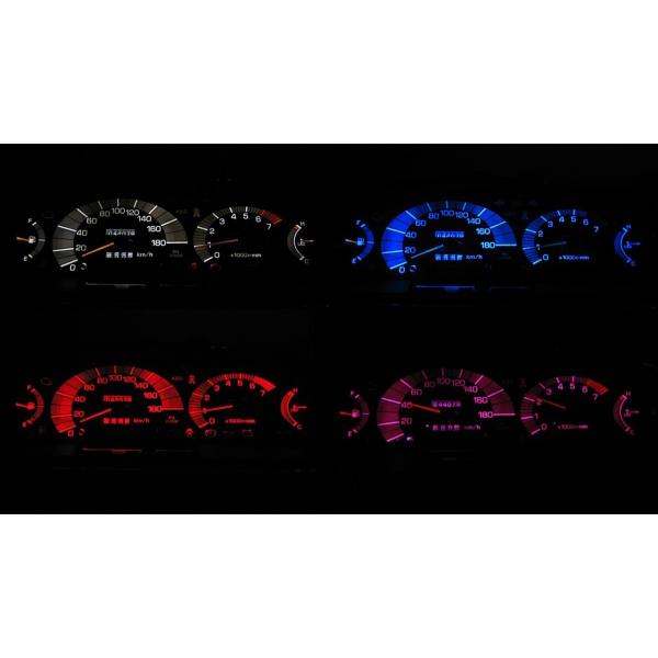 エスティマ TCR10W/TCR11W/TCR20W/TCR21W LEDメーター照明セット！